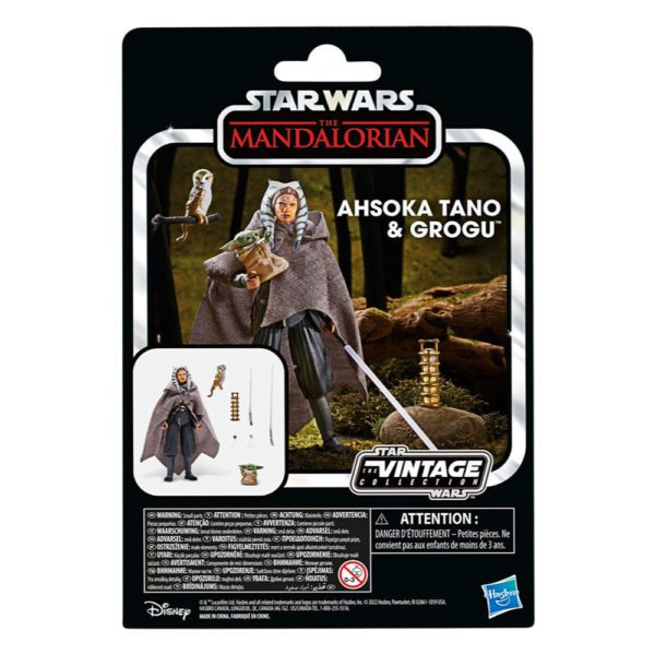 Ahsoka Tano & Grogu Star Wars The Mandalorian Vintage Collection Deluxe Figuren Pack von Hasbro