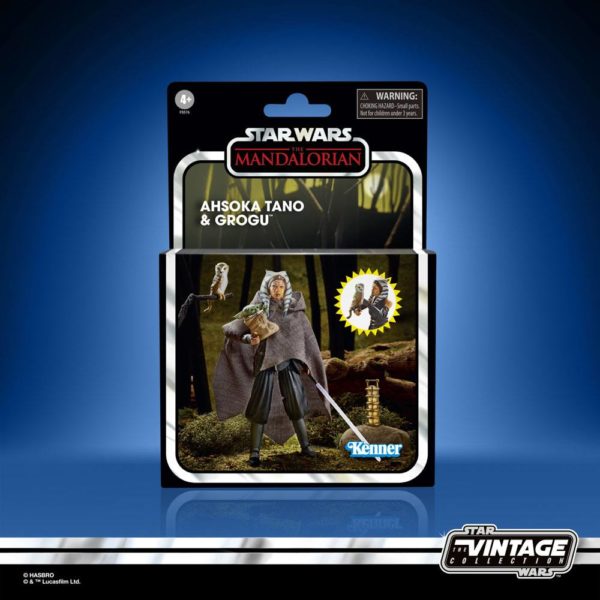 Ahsoka Tano & Grogu Star Wars The Mandalorian Vintage Collection Deluxe Figuren Pack von Hasbro