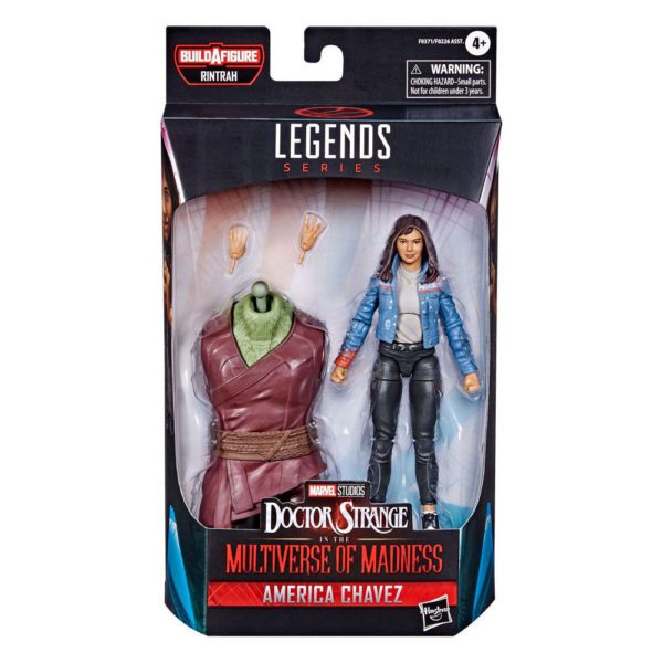 America Chavez Marvel Legends Series Figur aus Doctor Strange in the Multiverse of Madness Rintrah Wave (Build A Figure)