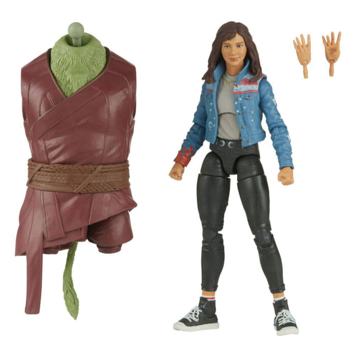 America Chavez Marvel Legends Series Figur aus Doctor Strange in the Multiverse of Madness Rintrah Wave (Build A Figure)