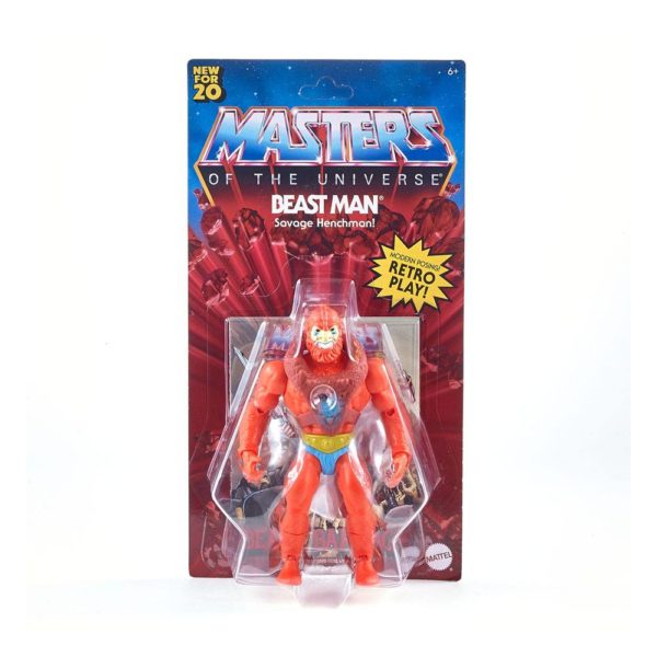 Beast Man Masters of the Universe Origins (MotU) Figur von Mattel