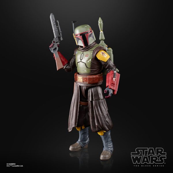 Boba Fett als Star Wars Black Series The Book of Boba Fett Figur von Hasbro