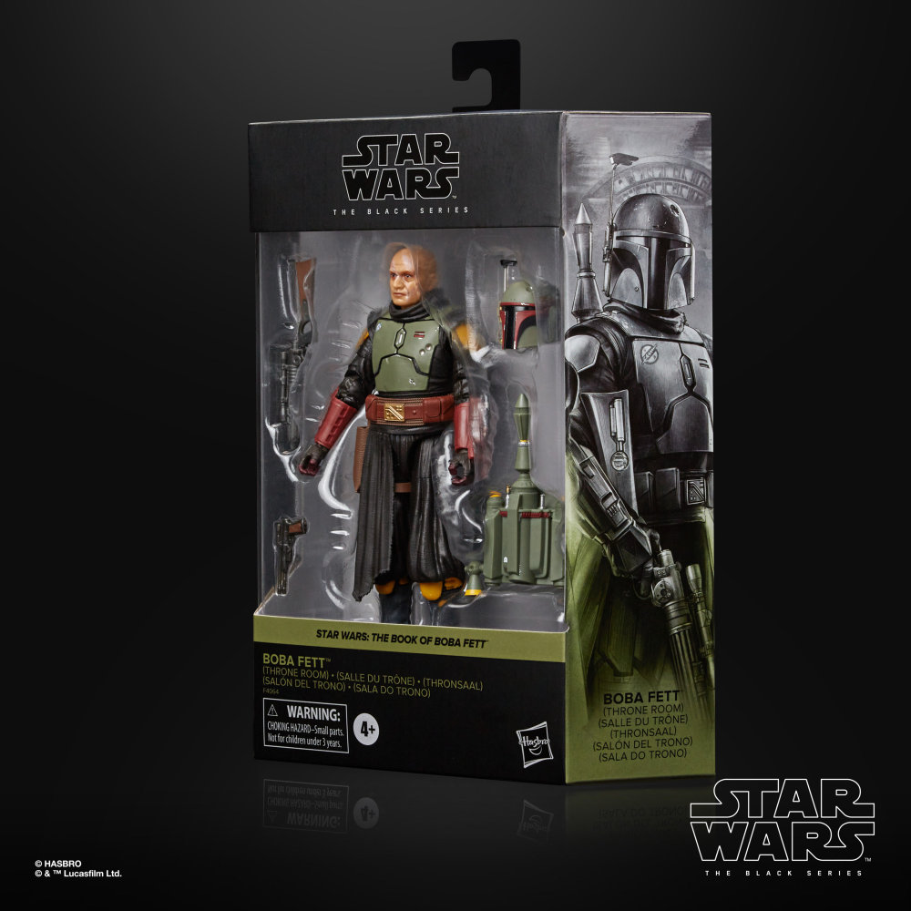 Boba Fett als Star Wars Black Series The Book of Boba Fett Figur von Hasbro