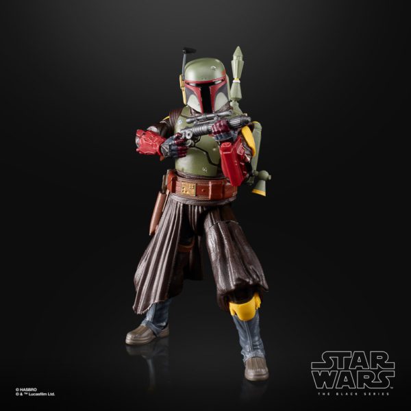 Boba Fett als Star Wars Black Series The Book of Boba Fett Figur von Hasbro