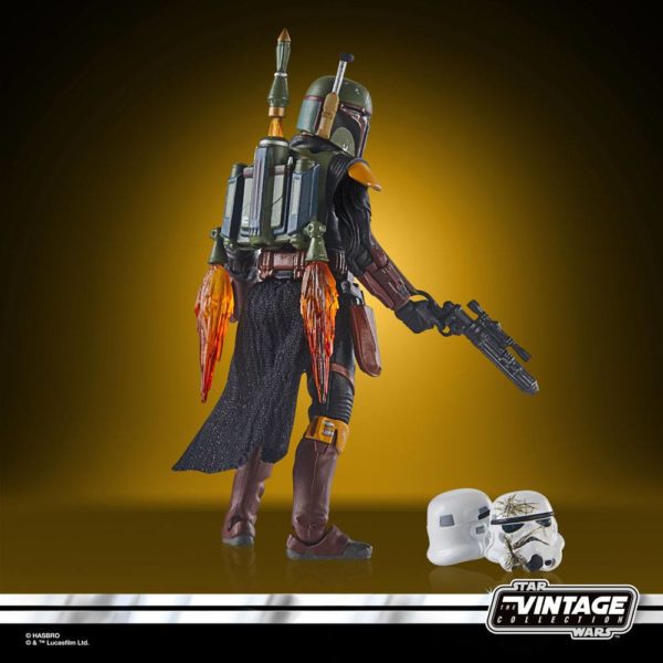 Boba Fett Tatooine aus Star Wars The Book of Boba Fett als (TVC) Vintage Collection Actionfigur im Deluxe Pack von Hasbro