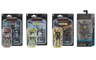 Drei neue Star Wars Vintage Collection ARC Trooper und ein Black Series Umbra Operative ARC Trooper als Gaming Greats Exclusive Figuren