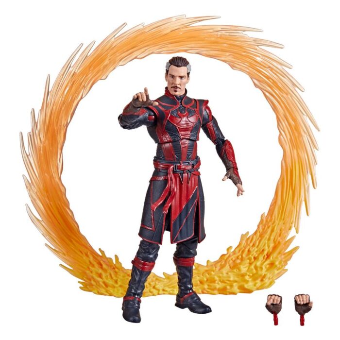 Defender Strange Marvel Legends Figur aus Doctor Strange in the Multiverse of Madness Rintrah BAF Wave (Build A Figure)