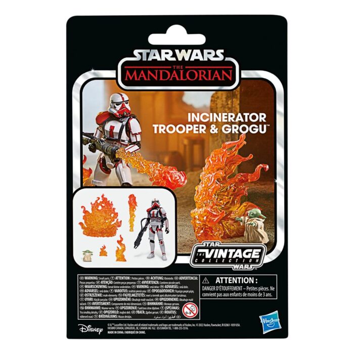 Incinerator Trooper & Grogu Star Wars The Mandalorian Vintage Collection Deluxe Figuren Pack von Hasbro
