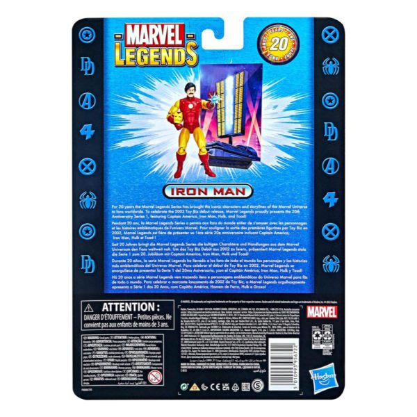 Iron Man Marvel Legends 20th Anniversary Series 1 Figur von Hasbro