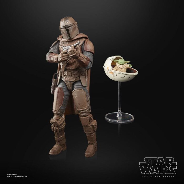 The Mandalorian & Grogu (Arvala-7) Actionfiguren aus der Star Wars Black Series von Hasbro