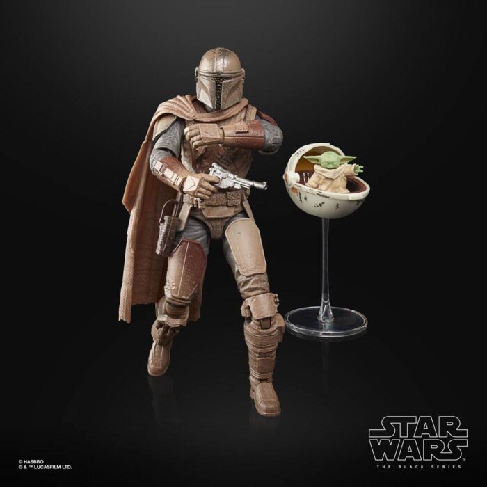 The Mandalorian & Grogu (Arvala-7) Actionfiguren aus der Star Wars Black Series von Hasbro