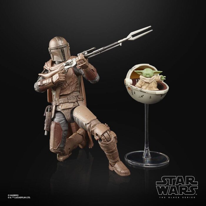 The Mandalorian & Grogu (Arvala-7) Actionfiguren aus der Star Wars Black Series von Hasbro
