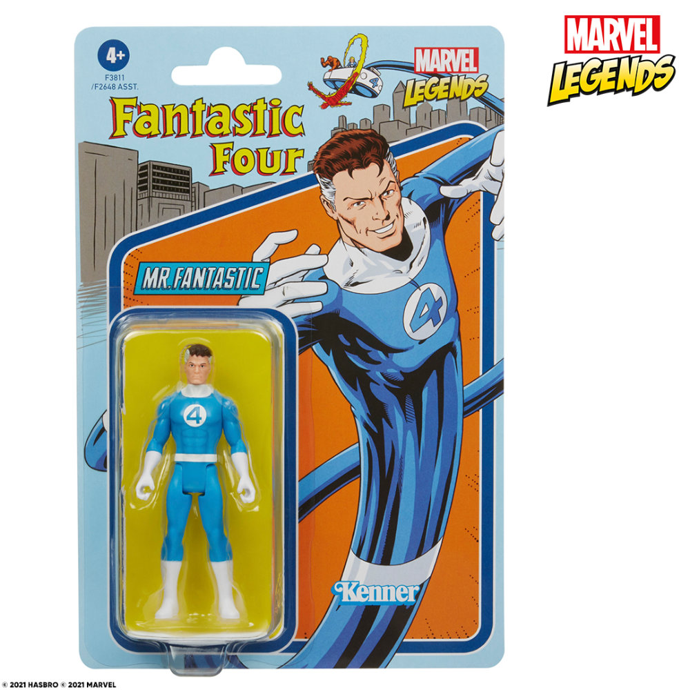 Marvel Legends Retro Mr. Fantastic Figur von Hasbro