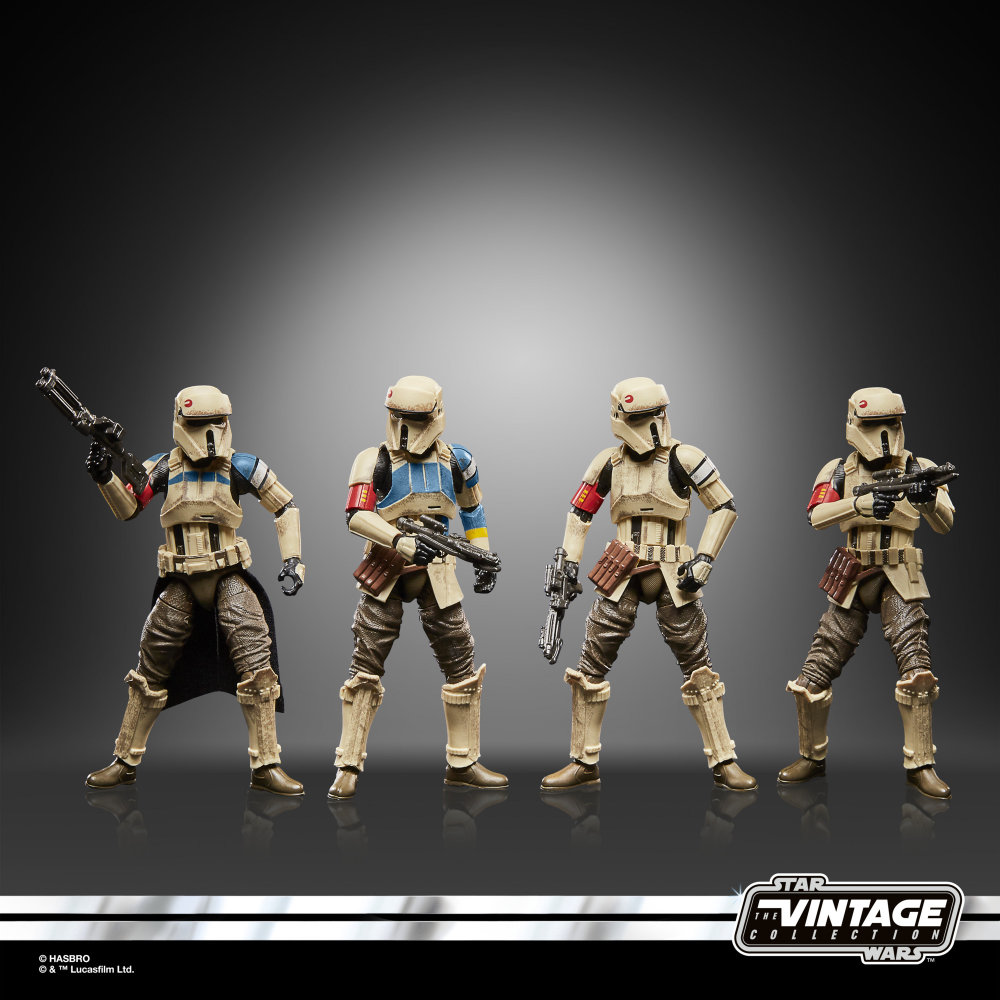 4er-Pack Shoretrooper Figuren aus der Star Wars 3,75″ Vintage Collection von Hasbro