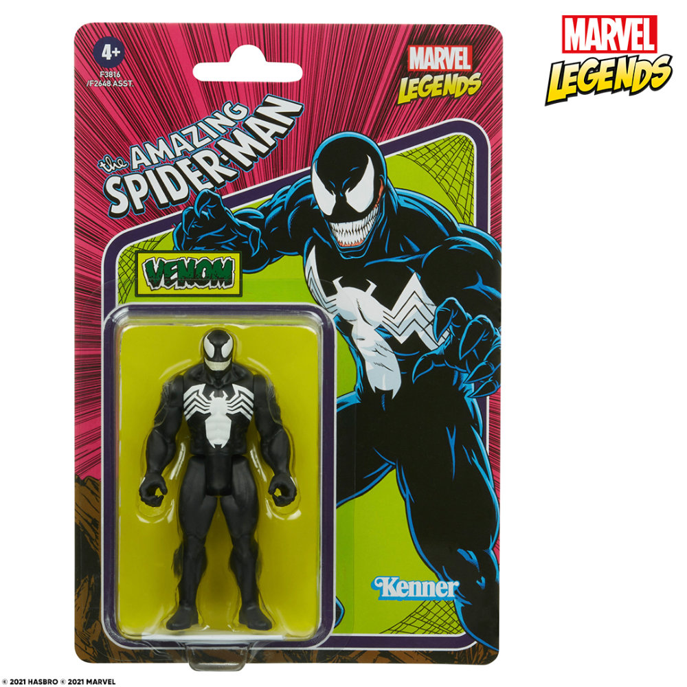 Marvel Legends Retro Venom Figur von Hasbro