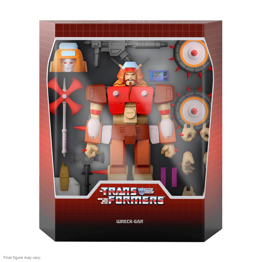 Wreck Gar Transformers ULTIMATES! Figuren von Super7