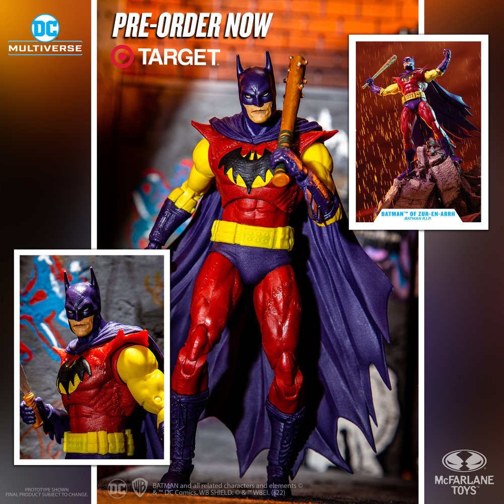 Neue Batman of Zur-En-Arrh DC Multiverse Figur von McFarlane Toys präsentiert