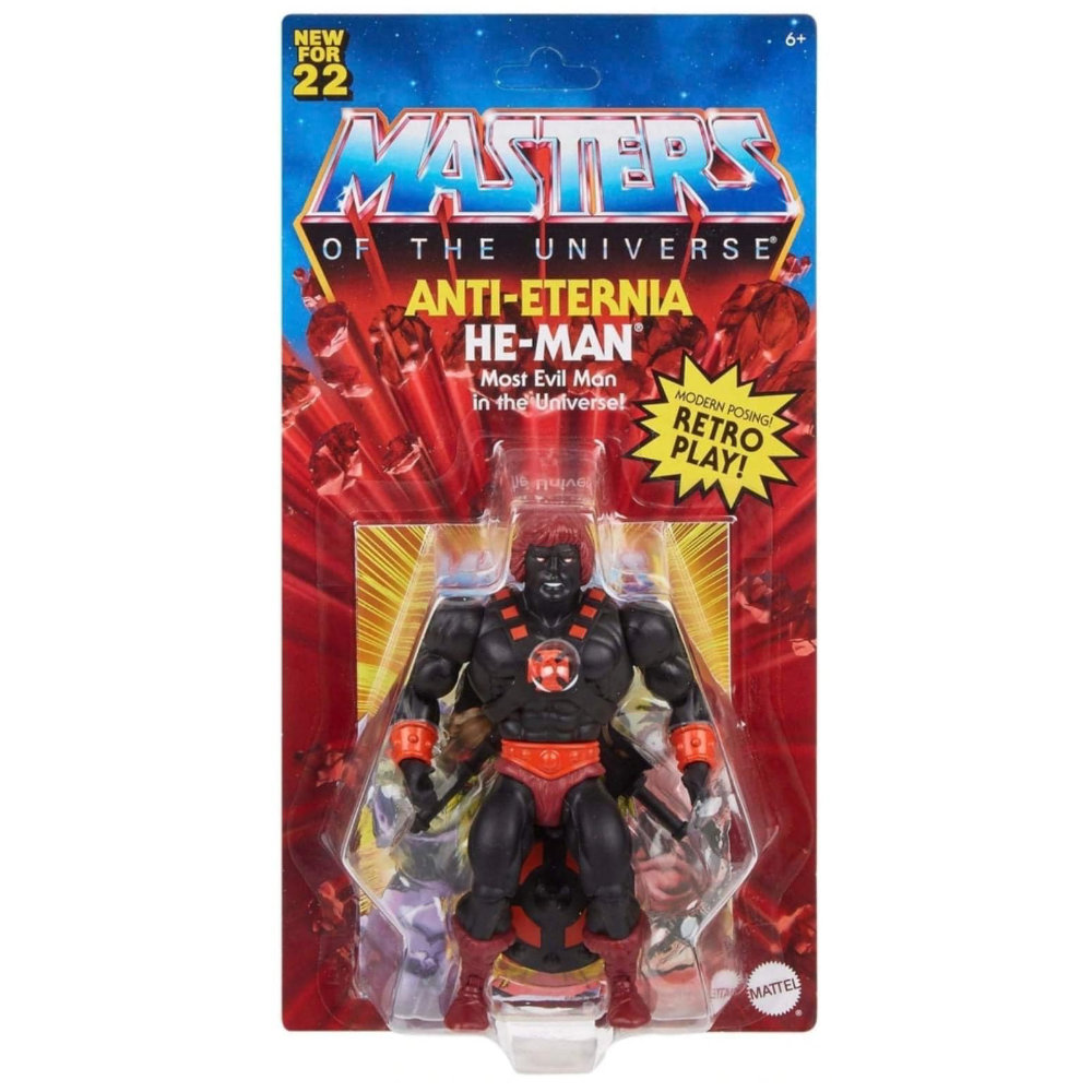 Cardback Bild Anti-Eternia He-Man Masters of the Universe (MotU) Origins von Mattel