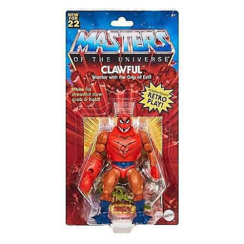 Cardback Bild Clawful Masters of the Universe (MotU) Origins von Mattel