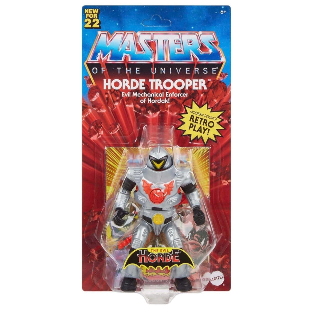 Cardback Bild Horde Trooper Masters of the Universe (MotU) Origins von Mattel