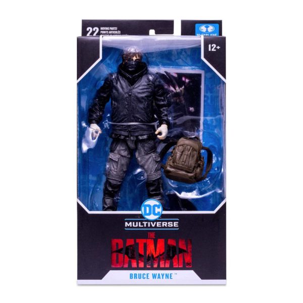 Bruce Wayne Drifter DC Multiverse Figur von McFarlane Toys aus The Batman