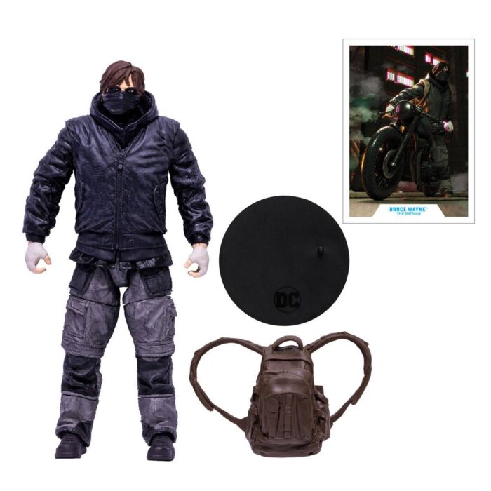 Bruce Wayne Drifter DC Multiverse Figur von McFarlane Toys aus The Batman