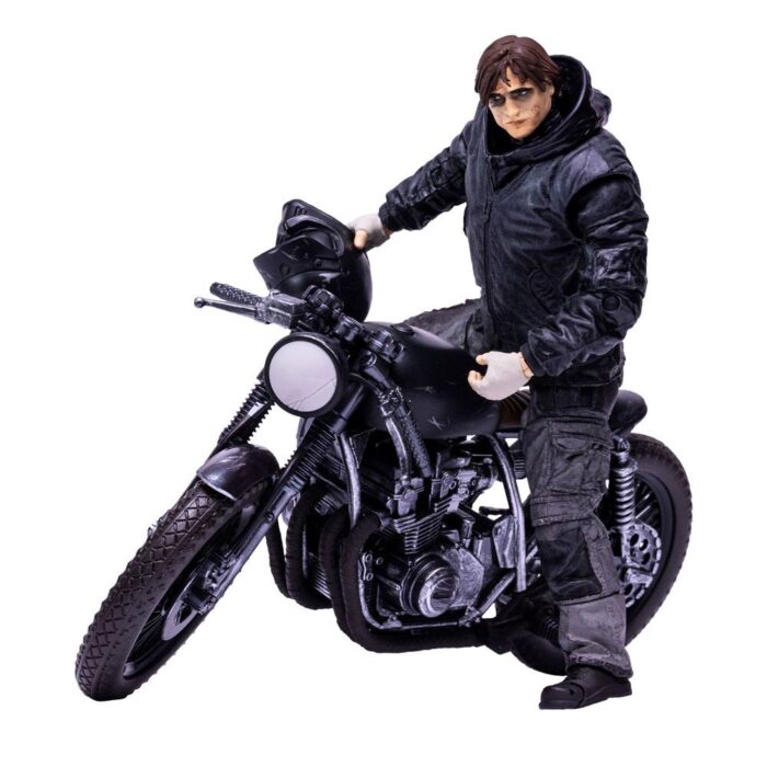 Bruce Wayne Drifter Motorcycle von DC Multiverse Fahrzeug von McFarlane Toys aus The Batman