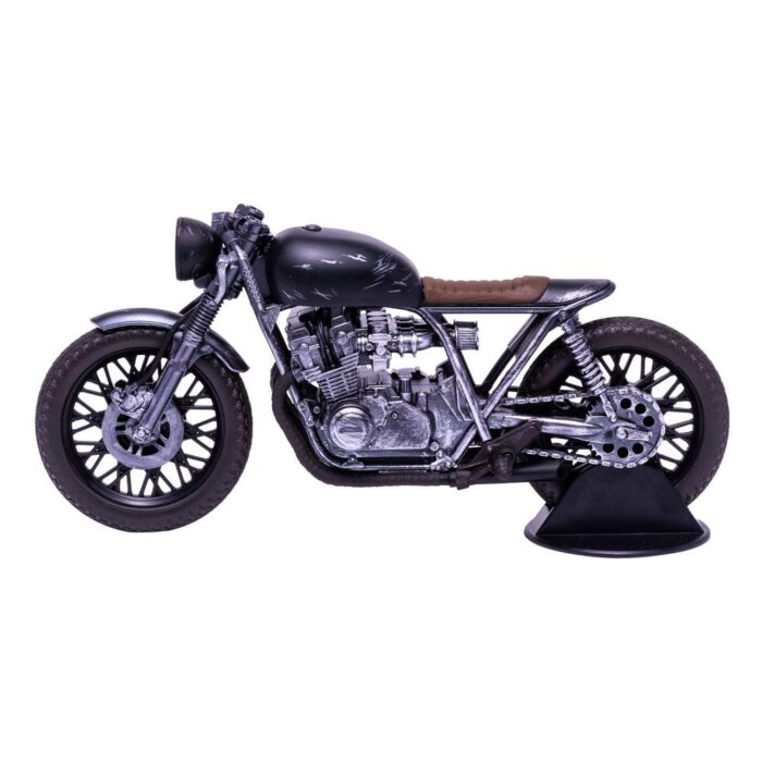 Bruce Wayne Drifter Motorcycle von DC Multiverse Fahrzeug von McFarlane Toys aus The Batman