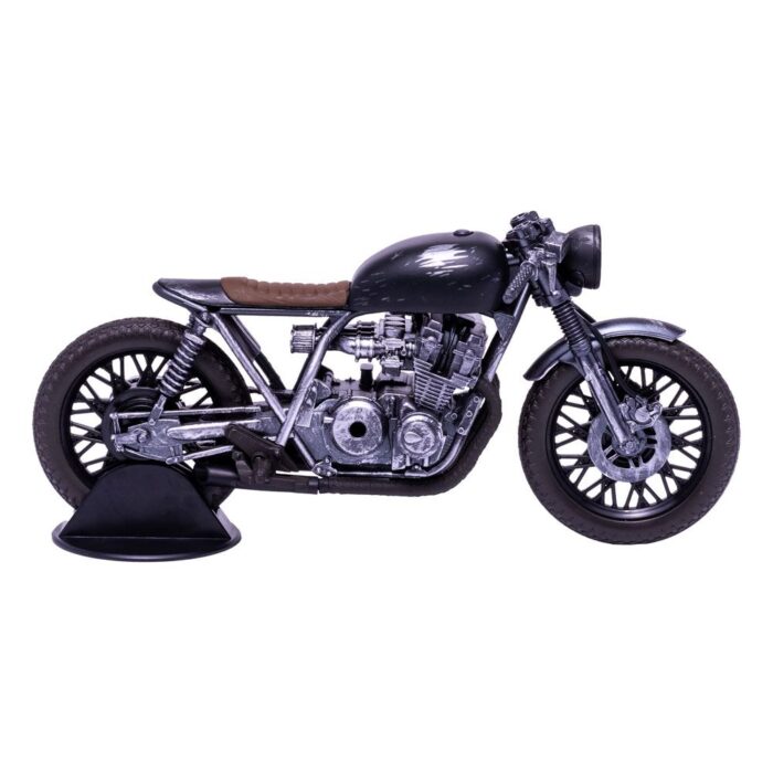 Bruce Wayne Drifter Motorcycle von DC Multiverse Fahrzeug von McFarlane Toys aus The Batman