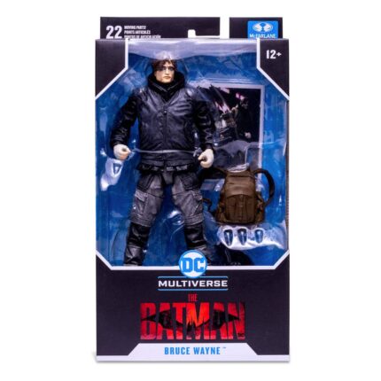 Bruce Wayne Drifter (Unmasked) DC Multiverse Figur von McFarlane Toys aus The Batman