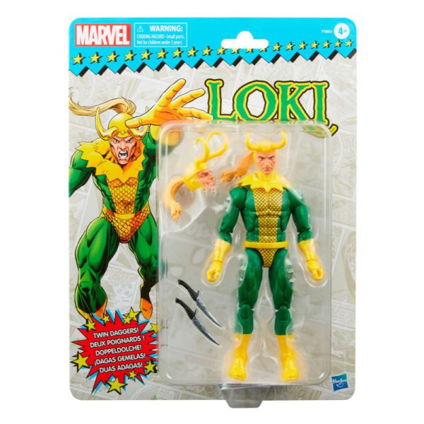 Loki Marvel Legends Retro Collection Figur von Hasbro