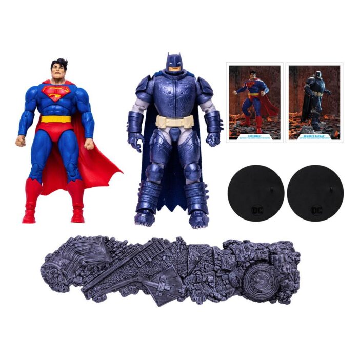 Superman vs. Armored Batman Collector Multipack DC Multiverse von McFarlane Toys