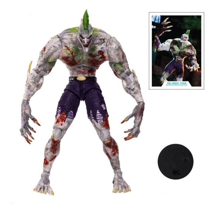 The Joker Titan DC Multiverse Collector Megafig Figur von McFarlane Toys aus Batman: Arkham Asylum
