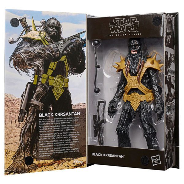 Black Krrsantan Star Wars Black Series Deluxe Figur von Hasbro