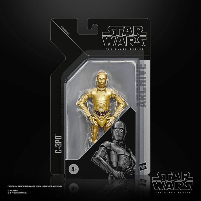 C-3PO Star Wars Black Series Figur von Hasbro aus Episode 4 A New Hope