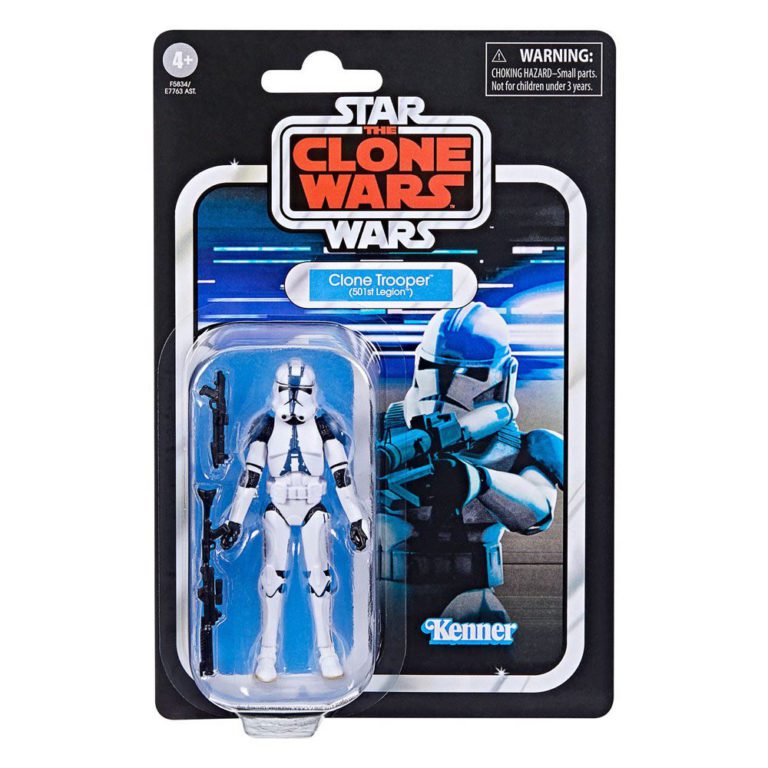 Clone Trooper (501st Legion) Star Wars Vintage Collection Figur VC60 von Hasbro aus The Clone Wars