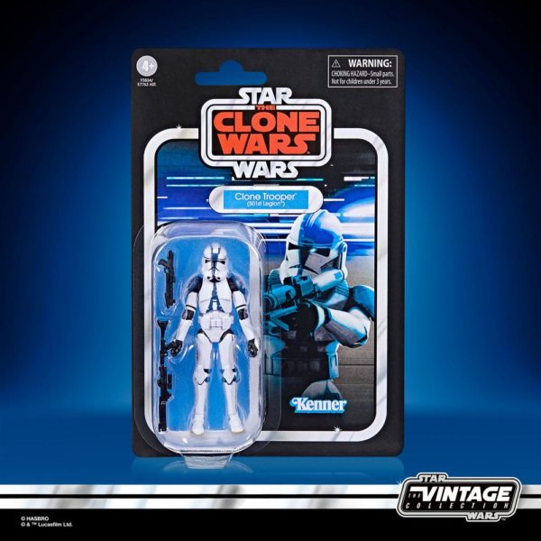 Clone Trooper (501st Legion) Star Wars Vintage Collection Figur VC60 von Hasbro aus The Clone Wars
