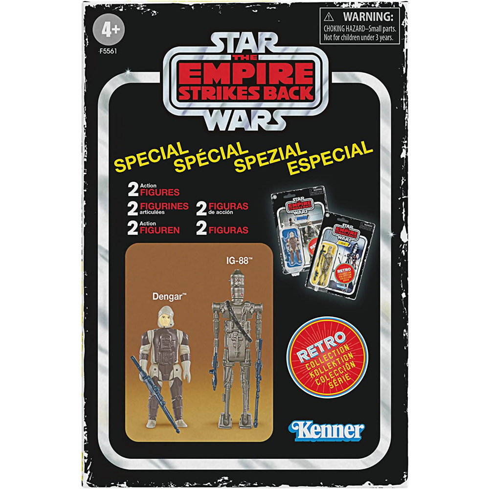 Special Bounty Hunters 2er-Pack Dengar & IG-88 in der Star Wars Retro Collection von Hasbro