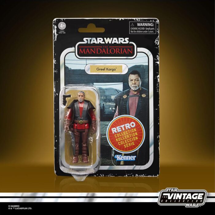 Greef Karga Star Wars Retro Collection 3,75" Figur von Hasbro aus The Mandalorian
