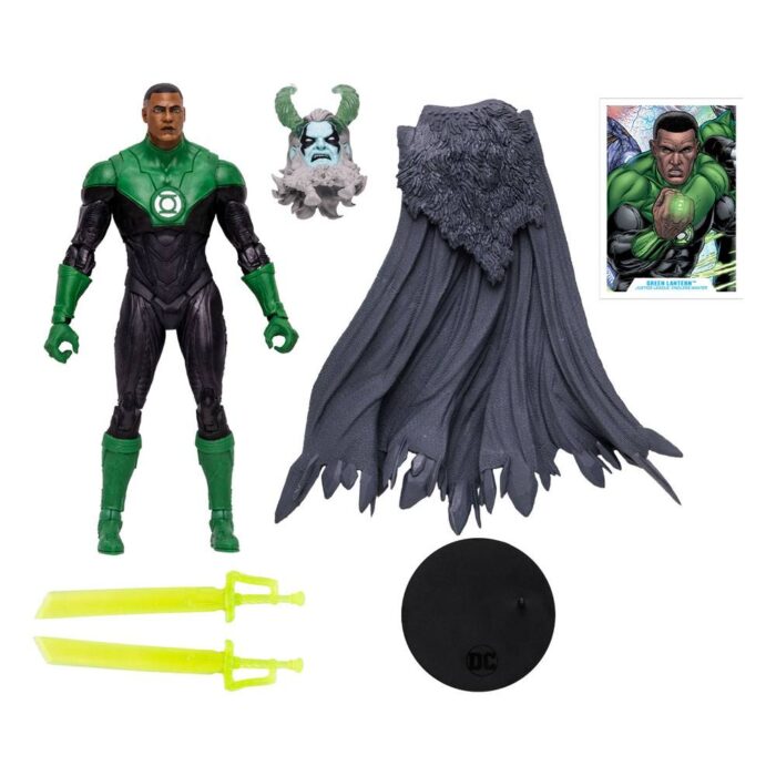 Green Lantern John Stewart DC Multiverse Build-A-Figure (BAF) Figur von McFarlane Toys aus Justice League: Endless Winter