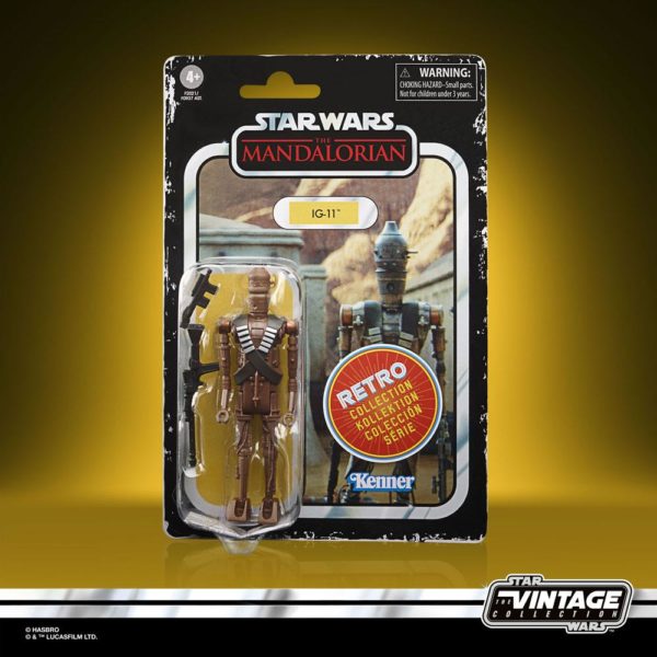 IG-11 Star Wars Retro Collection 3,75" Figur von Hasbro aus The Mandalorian