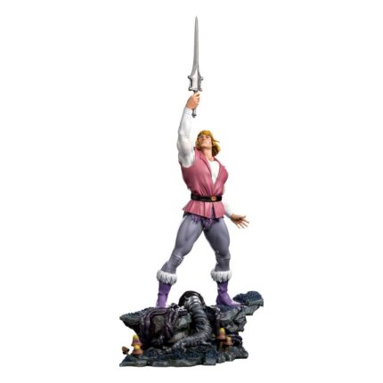 Prince Adam Masters of the Universe (MotU) Statue im Maßstab 1/10 von Iron Studios
