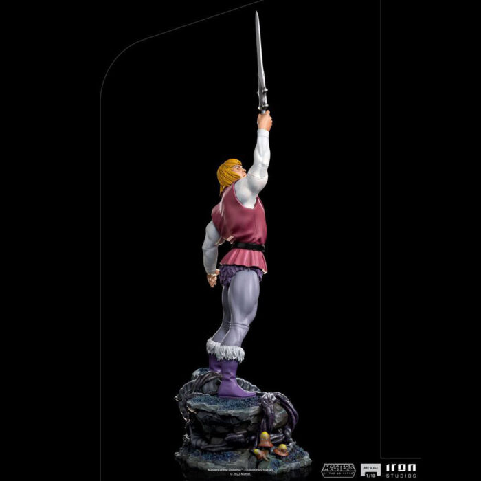 Prince Adam Masters of the Universe (MotU) Statue im Maßstab 1/10 von Iron Studios