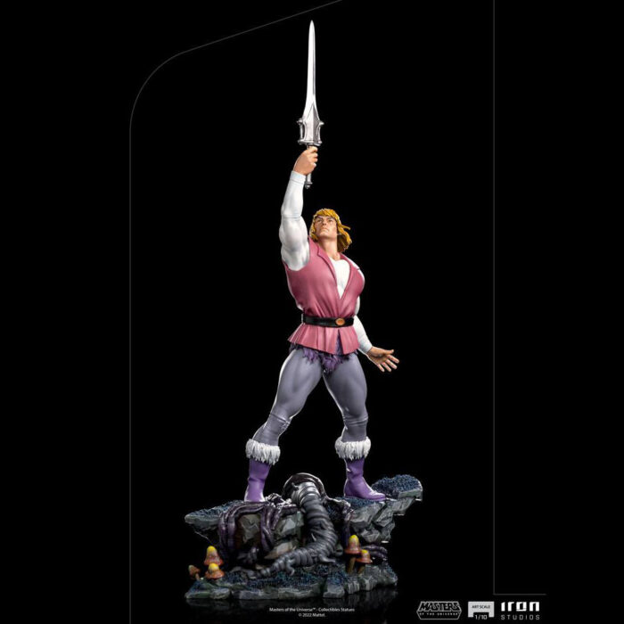 Prince Adam Masters of the Universe (MotU) Statue im Maßstab 1/10 von Iron Studios