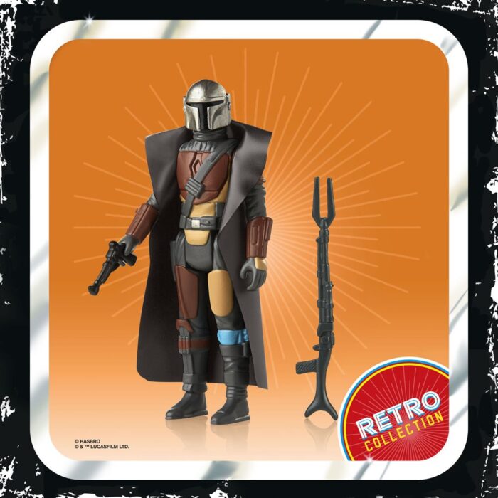 The Mandalorian Star Wars Retro Collection 3,75" Figur von Hasbro aus The Mandalorian
