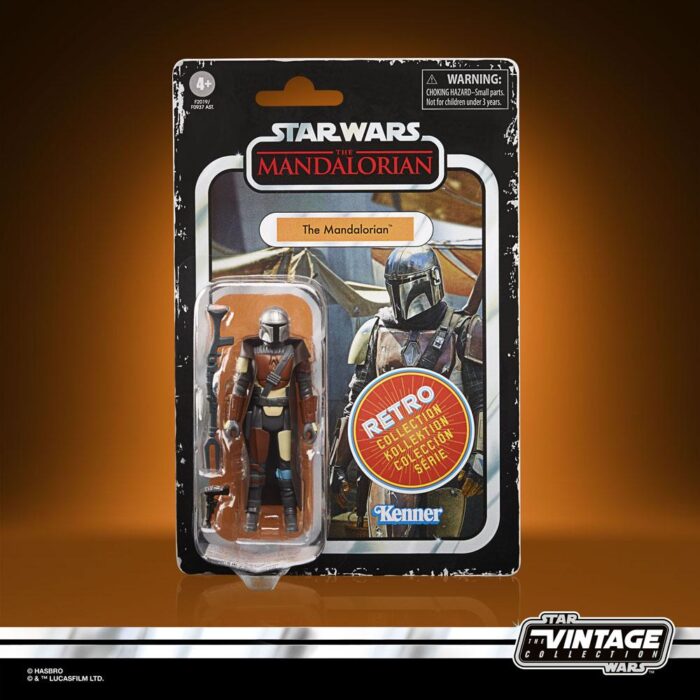 The Mandalorian Star Wars Retro Collection 3,75" Figur von Hasbro aus The Mandalorian