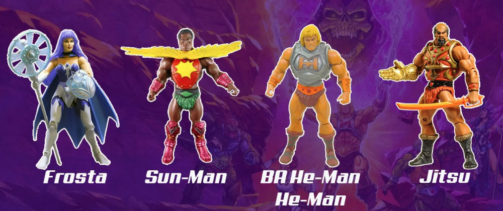 Wave 6 der Masters of the Universe Revelation Masterverse Figuren von Mattel