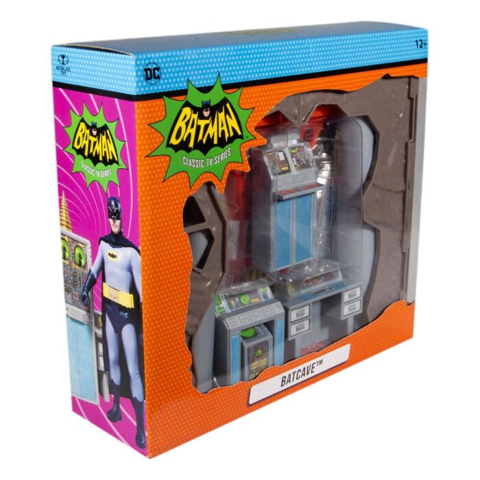 Batcave DC Retro Gebäude von McFarlane Toys aus der Batman 66 Classic TV Series