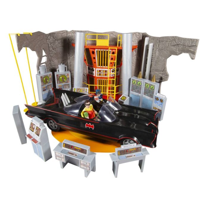 Batcave DC Retro Gebäude von McFarlane Toys aus der Batman 66 Classic TV Series
