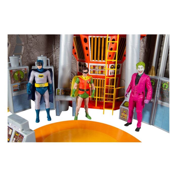 Batcave DC Retro Gebäude von McFarlane Toys aus der Batman 66 Classic TV Series